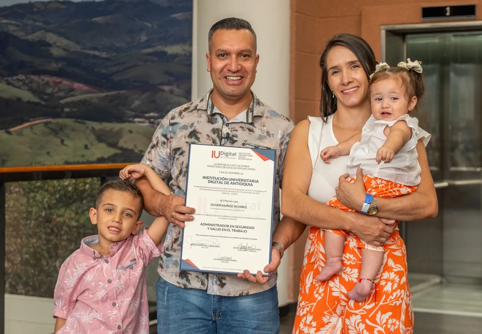 Duver, Yamile y Matias