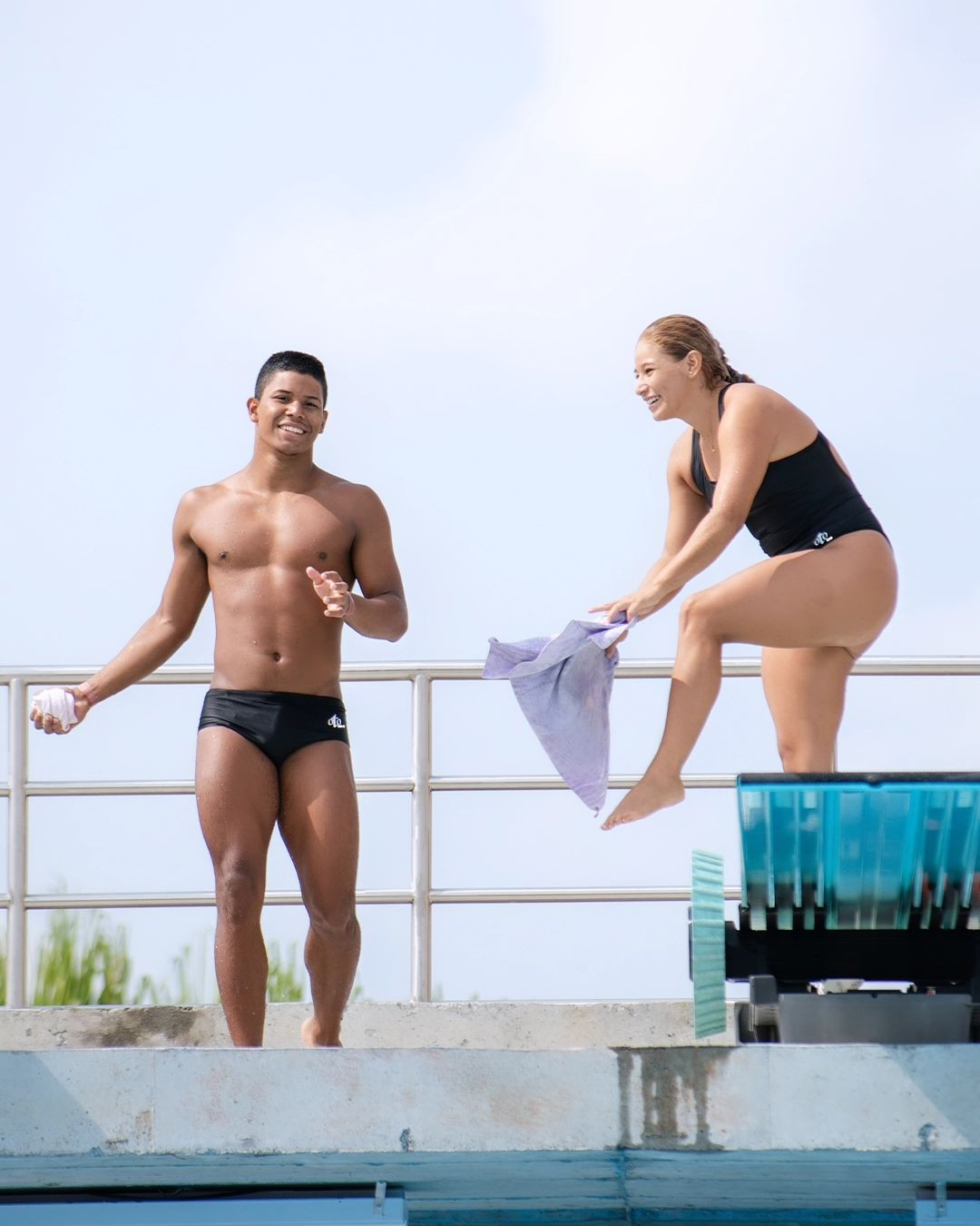 Luis Felipe sonriendo durante los Juegos Olímpicos de París 2024.